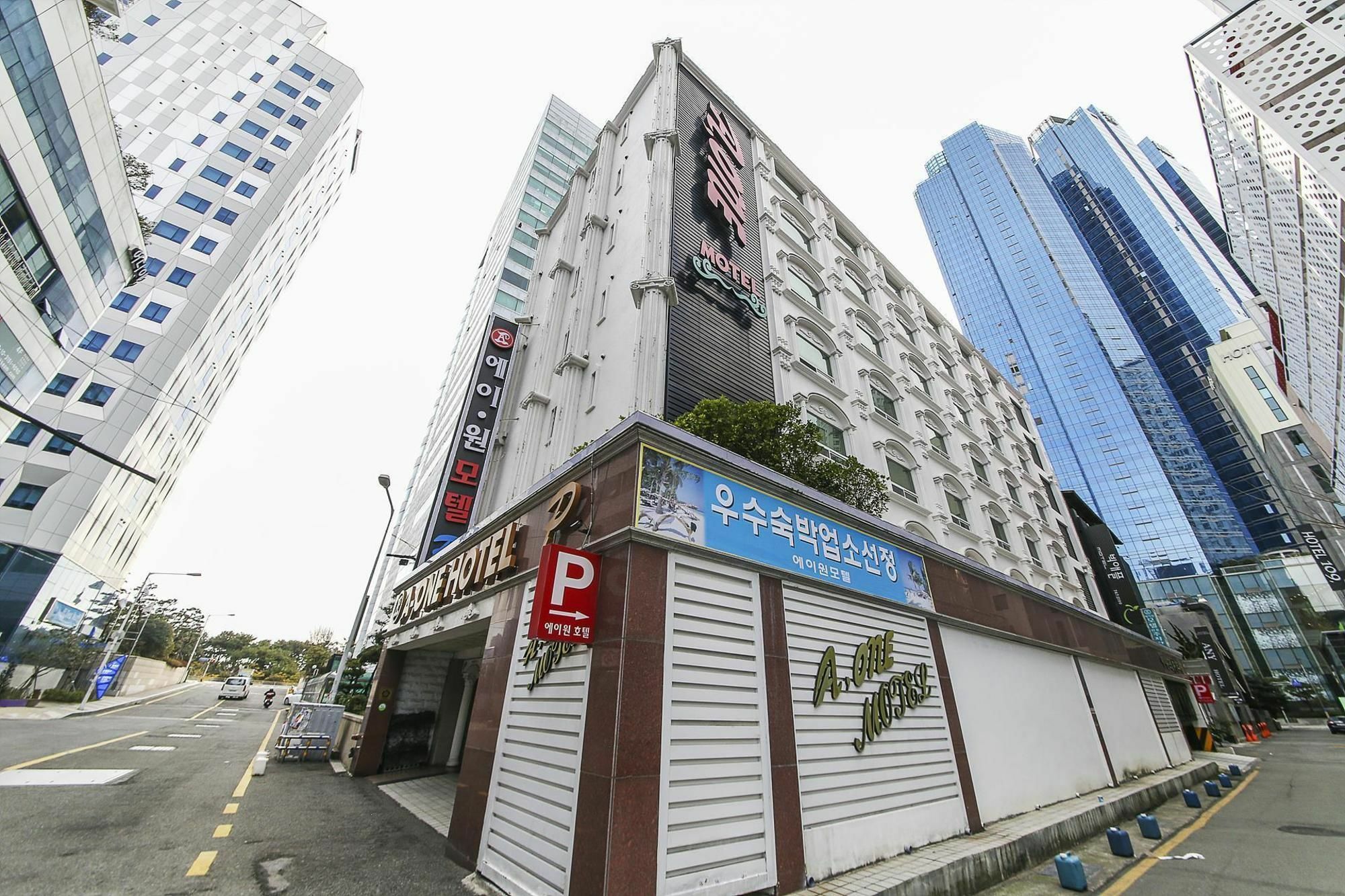 Haeundae Aone Hotel Busan Ngoại thất bức ảnh